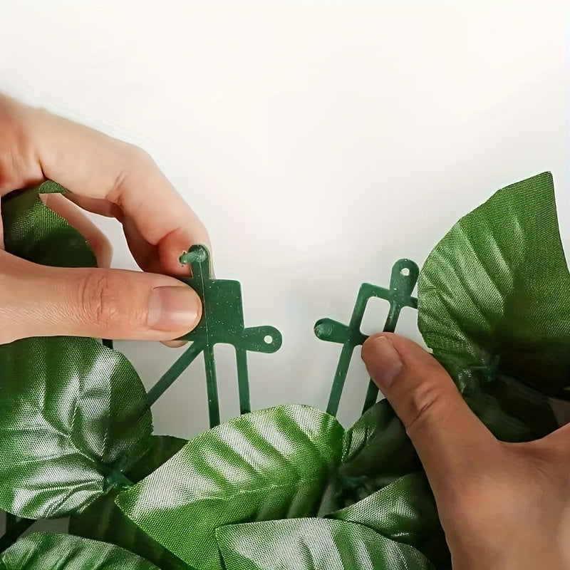 1 Rollo de Hiedra Artificial de Privacidad para Cercas - Panel de Pared de Follaje Falso, Planta de Vid Plástica para Jardín Exterior, Decoración para el Hogar y la Habitación, Espacios Estéticos de Navidad, Decoración de Primavera