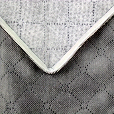 1 Pieza, Bolsa De Almacenamiento Con Cremallera, De Gran Capacidad, Organizador De Ropa, Versátil, Con Asa, Contenedor A Prueba De Polvo Para Armario