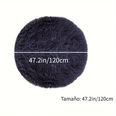 1 alfombra suave y esponjosa, perfecta para sala, dormitorio, guardería, sala de juegos, residencia estudiantil, decoración juvenil (4'x4')