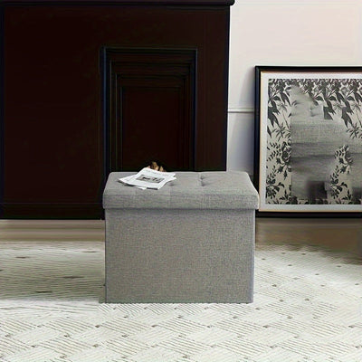 Organizador de Herramientas Plegable con Asiento, Caja de Almacenamiento y Taburete para Juguetes - 8 Escenarios de Uso en el Hogar