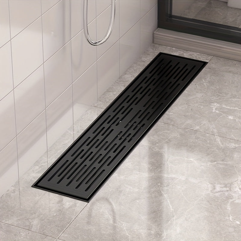 1pc Desagüe de Ducha Resistente para Uso Comercial y Residencial - Cubierta Ancha, Apertura Automática Antiatascos, Construcción en Hierro Fundido a Prueba de Olores - Para Hogar, Hotel, Spa - Fácil Limpieza, Diseño Minimalista, Alta Calidad, Mantenimien
