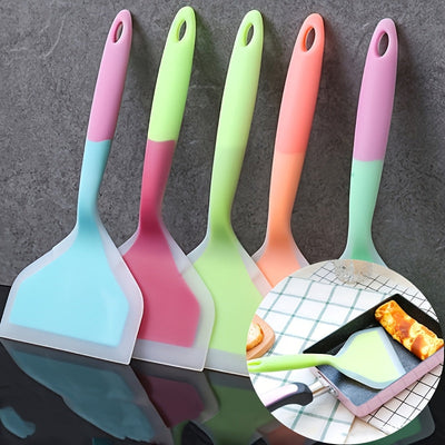 Espátula de Silicona Versátil - Antiadherente, Resistente al Calor para Cocinar, Mezclar y Asar - Perfecta para Panqueques, Filetes y Barbacoas