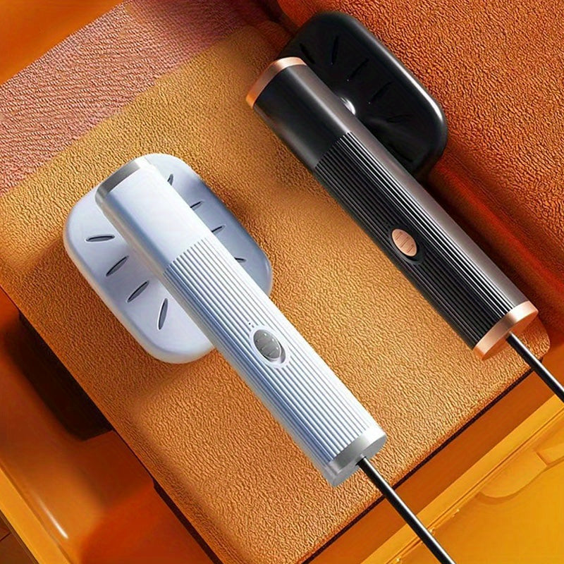 Hierro colgante portátil recargable por USB - Diseño ligero y anti-escaldaduras para tejidos delicados, ideal para tejidos de punto, lino, seda - Perfecto para uso en casa y viajes, cuidado de tejidos|Minimalista|Recargable
