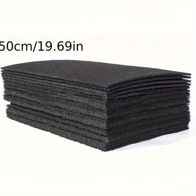 Filtra desodorante, filtro purificador de aire, filtro de carbón activado (50*50 cm), cortable libremente