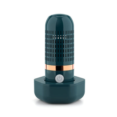 1pc USB Recargable Purificador Portátil de Frutas y Verduras, Material ABS, Tensión de funcionamiento ≤36V, Batería de litio de 3000mAh, Diseño de cápsula para esterilización de alimentos y eliminación de pesticidas, Adecuado para varios alimentos