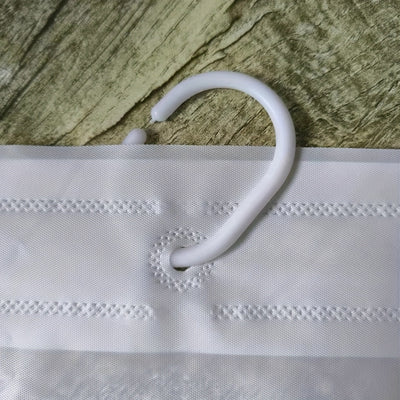 Cortina de Ducha de Baño PEVA, Impermeable, Anti-manchas, Sin Necesidad de Perforar, 12 Ganchos para Cortina de Ducha Gratis