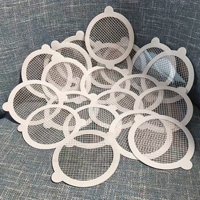 20 Piezas de Cubiertas Atrapapelos para Desagüe de Ducha: Pegatinas de Filtro de Malla, Atrapapelos, Pegatinas de Malla Antiobstrucción para Desagües Decoraciones de Halloween y Navidad