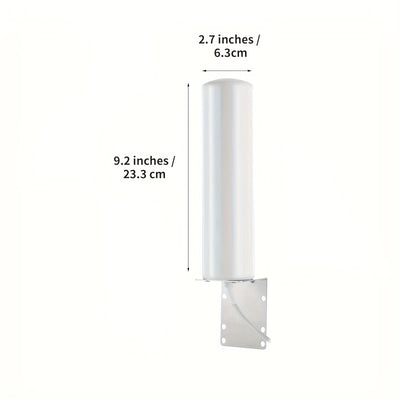Antena Omni-Directional al aire libre 4G LTE para Router Modem Gateway, 2X2 Antenas MIMO con alta ganancia 28dBi/ Conector macho SMA/ 5 metros de cable