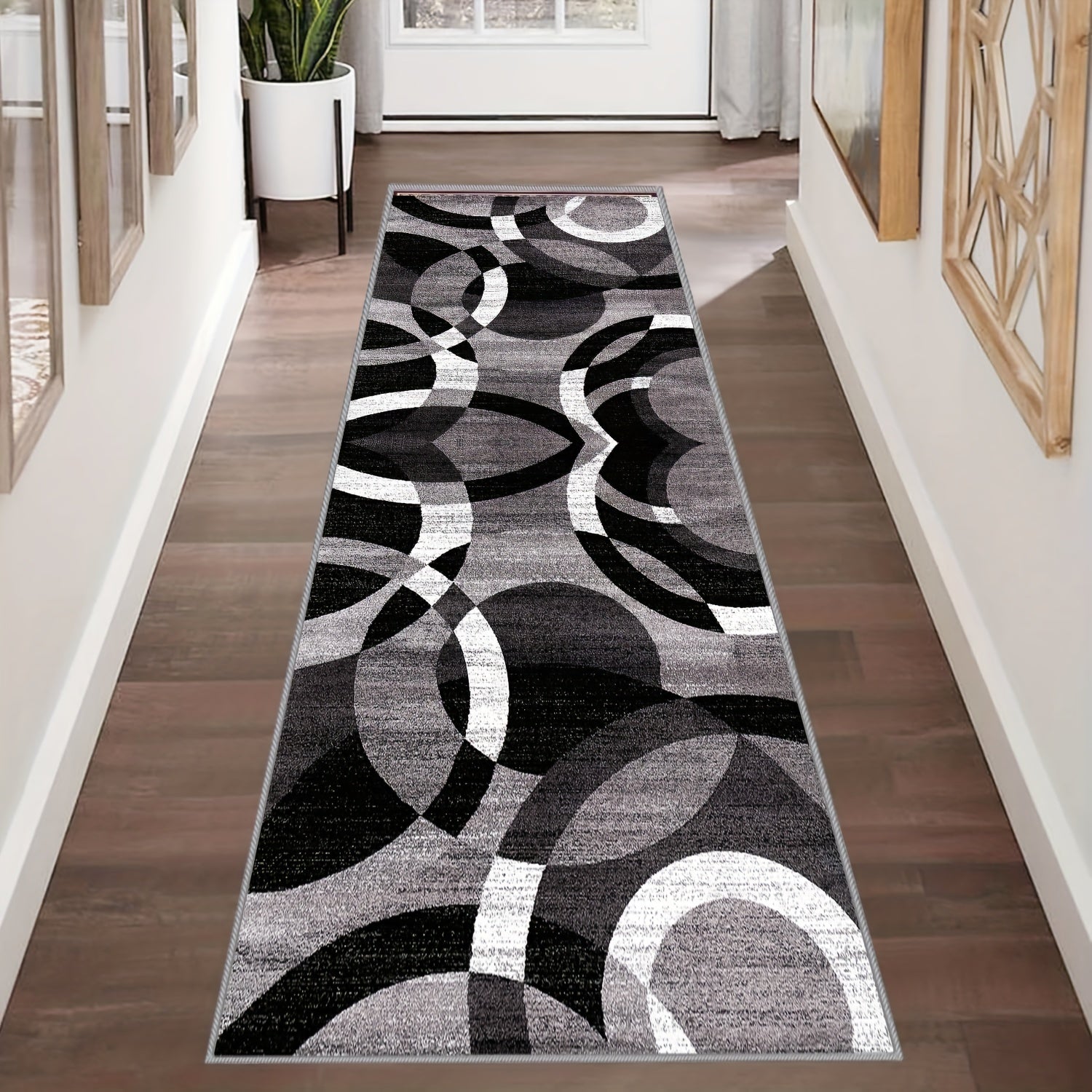 1 pieza, alfombra larga de felpa cristal de 850 g, 0.7 cm de grosor, base de plástico con puntos, para sala, sin mantenimiento, diseño moderno minimalista, de lujo, para sofá, mesa de centro, dormitorio, estudio o entrada