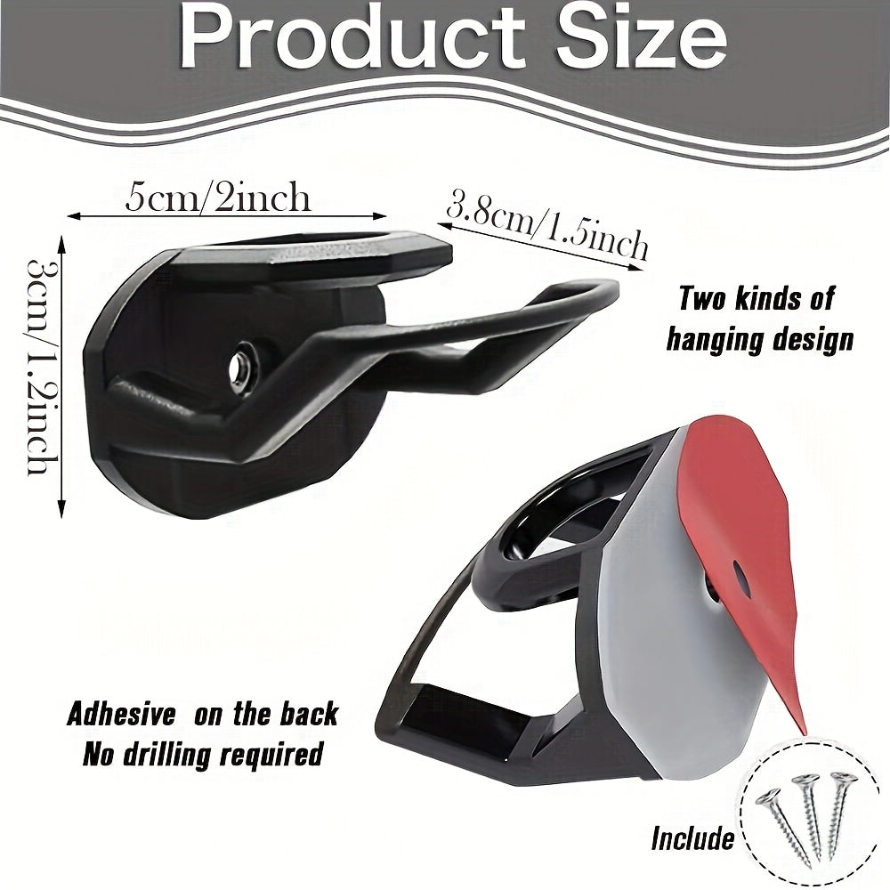 4/8/12/24 ganchos adhesivos para sombreros, soporte resistente para gorras de béisbol, organizador minimalista de sombreros para decoración del hogar, colgador de pared para gorros