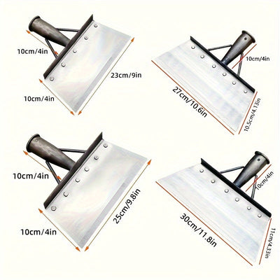 1pc Herramienta de Acero Inoxidable para Arrancar Malezas - Desmalezador Manual Multifuncional con Mango Ergonómico, Sin Necesidad de Electricidad para Jardín, Patio y Limpieza Exterior