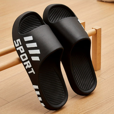 Zapatillas de Hombre Sin Cordones Talla 46-47, Antideslizantes para Ducha Interior, Sandalias Deportivas Sencillas Estilo Pareja para Todas las Estaciones