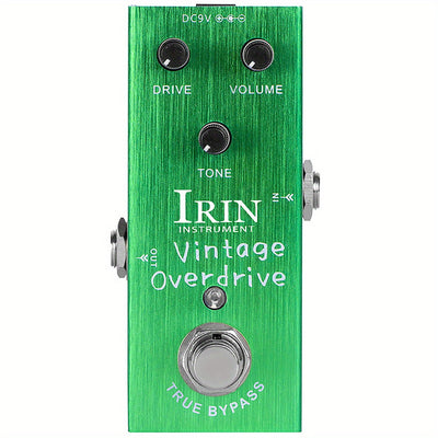 IRIN efectos de guitarra distorsión overdrive delay trémolo chorus y otros efectos profesionales de bloque único mini-efectos Eid Al-Adha Mubarak