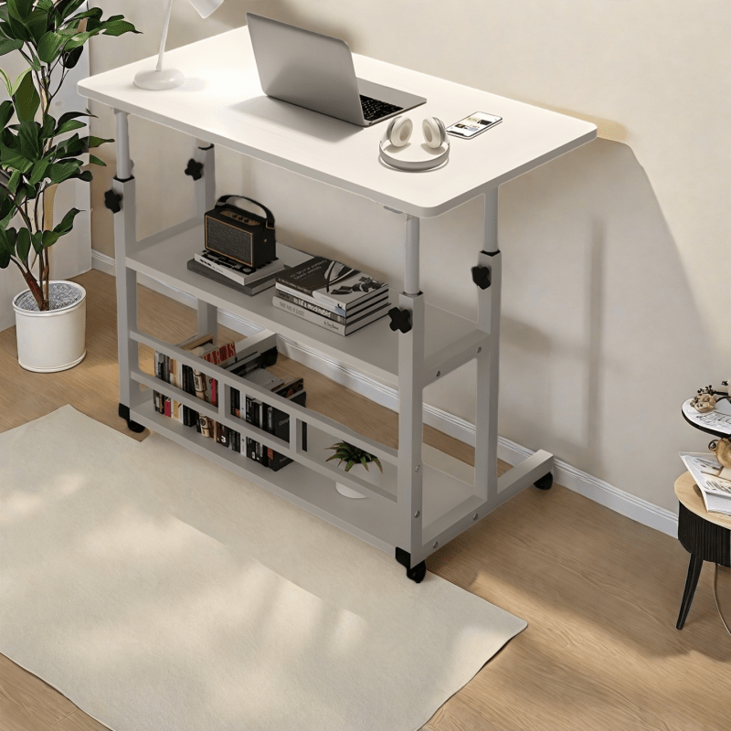 Escritorio, diseño simple y práctico, ideal para estudios de estudiantes y uso en casa, se puede utilizar en 11 días festivos.