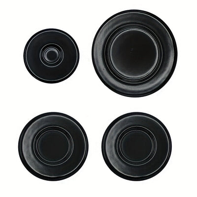 Tapas de quemador de estufa de gas de 4 piezas para estufas Sabaf: tamaños de 55mm, 75mm y 100mm