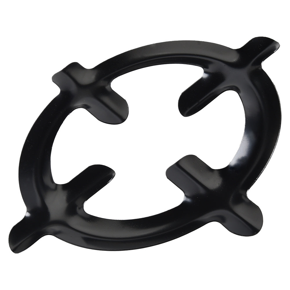 3 piezas Soporte de estufa de gas, rejilla de quemador para sartenes, estantería de estufa de hierro fundido, soporte dedicado para cafeteras y cafeteras Moka.