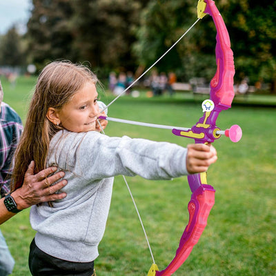 Juego De Arco Y Flechas Con Luces Juego Infantil 881-24B
