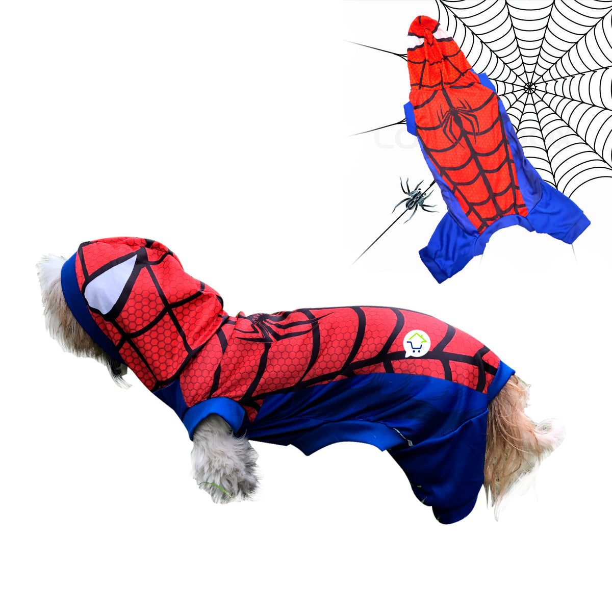 Disfraz Perro Gato Mascotas Superhéroe Halloween GD01SPIT