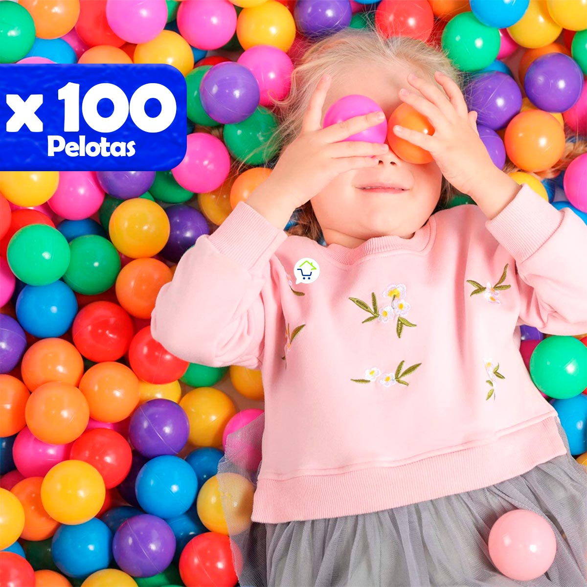 Pelotas Para Piscina Multicolor Plásticas P153