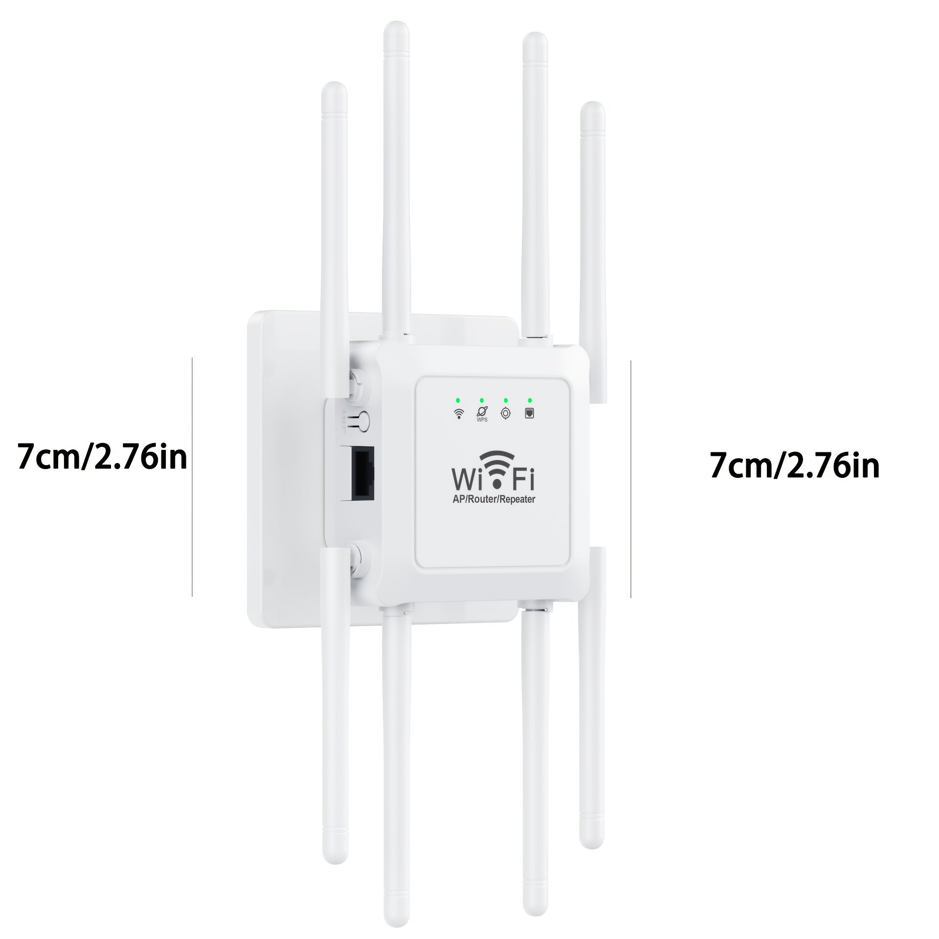 Un amplificador de señal adecuado para uso doméstico a larga distancia, cubriendo hasta 12,850 pies cuadrados y soportando 108 dispositivos, amplificador de señal de extensor de Wifi, amplificador de señal de Internet, extensor de Wifi remoto, extensor d