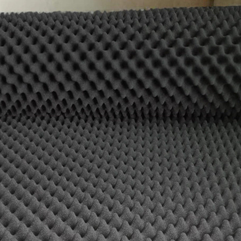 1 panel de espuma acústica de alta densidad, autoadhesivo, diseño en olas, para tratamiento acústico en interiores, reducción de ruido premium para cines en casa y estudios