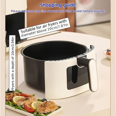 Soporte de brochetas para freidor de aire de acero inoxidable con 36 brochetas - Parrilla de barbacoa DIY para 7 miembros de la familia, perfecto para comidas caseras, accesorios para freidor de aire