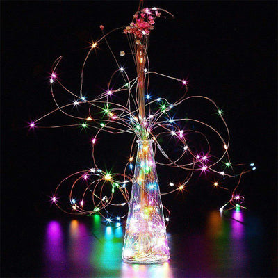 Luces Micro Led Alambre X100 Luces Sumergibles Multicolor RF 3-23