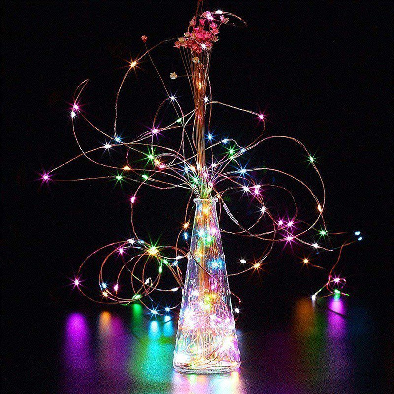 Luces Micro Led Alambre X100 Luces Sumergibles Multicolor RF 3-23