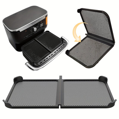 1pc Protector de Salpicaduras de Silicona para Freidora de Aire Ninja AF500, Cubierta de Malla Plegable Reutilizable, Accesorio Esencial de Cocina, Accesorios para Freidora de Aire
