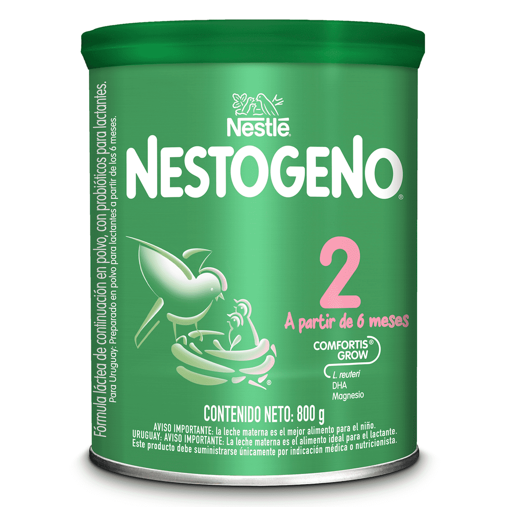NESTOGENO COMFORT FÓRMULA INFANTIL ETAPA 2 x800GR NESTLE