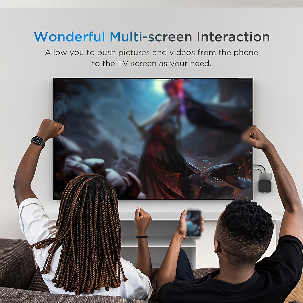 TUOGTCI Android 10.0 Mini Caja de TV con procesador Allwinner H313 Quad-Core, 4K Ultra HD 60Hz, montable en la pared o detrás de la TV, diseño compacto para entretenimiento de ahorro de espacio, alimentado por USB con control remoto, dispositivo de trans