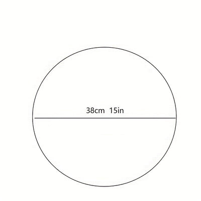 4 individuales redondos trenzados de poliéster - Solo lavado a mano, rayas beige y café, individuales resistentes para comedor, cocina o mesa de centro, individuales para mesa de cocina | Textura trenzada | Poliéster