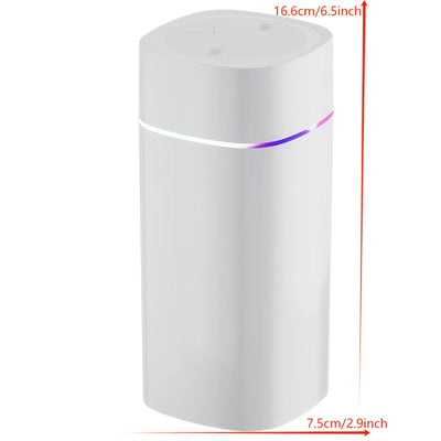 Mini humidificador de escritorio doméstico con doble rociador