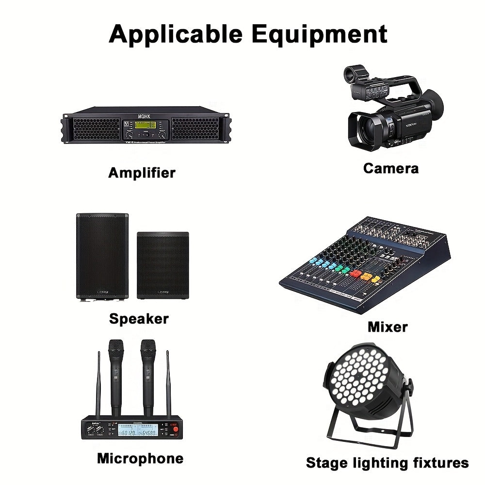 Adaptador de Cable Dual XLR a RJ45 - Negro, Extensión Macho/Hembra para la Serie de Controladores DMX-CON, Convertidor Ethernet con Múltiples Conectores, Diseño Duradero y Flexible para Sistemas de Sonido e Iluminación