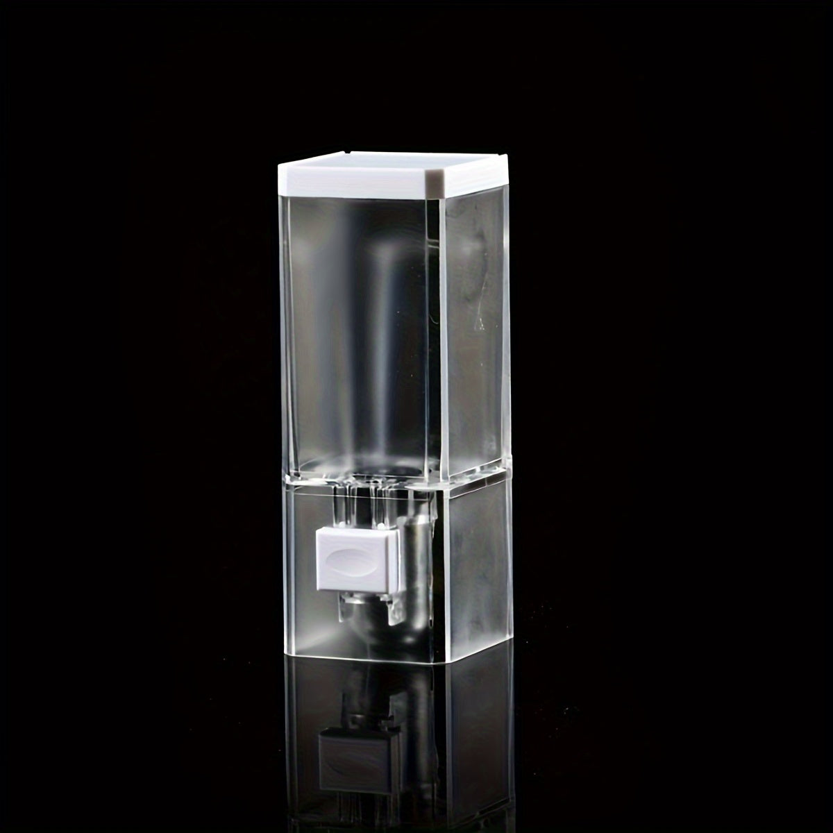 1Pc Dispensador de jabón manual de pared: Máquina de jabón de mano de un solo cabezal para hotel de baño, fácil de usar, ahorra tiempo y esfuerzo Decoraciones de Halloween y Navidad
