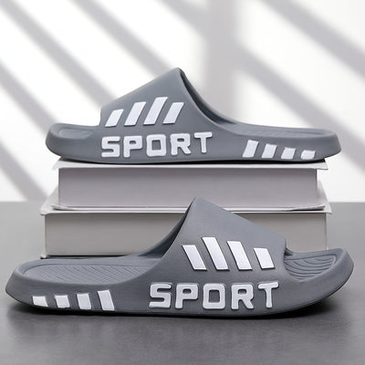 Zapatillas de Hombre Sin Cordones Talla 46-47, Antideslizantes para Ducha Interior, Sandalias Deportivas Sencillas Estilo Pareja para Todas las Estaciones