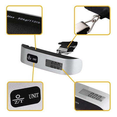 Báscula Para Maletas Digital LCD Balanza Equipaje RF 191
