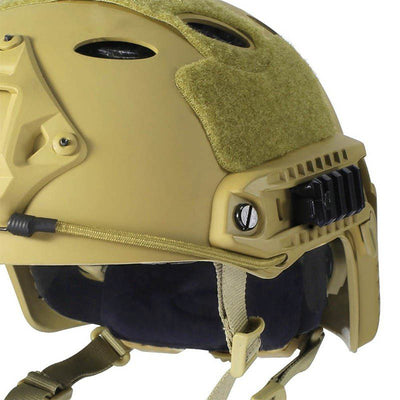 Casco Militar Táctico Ajustable Paintball Airsoft Deportes RF 286