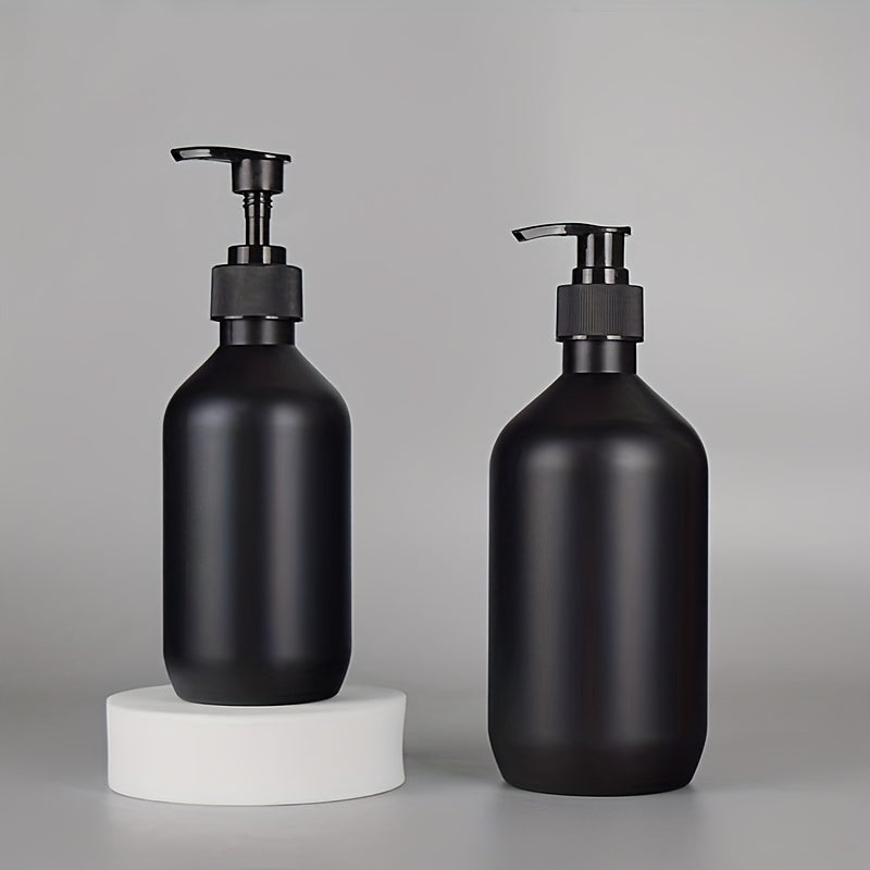 1 Pieza, Dispensador De Jabón De Plástico, Botella De Loción De Encimera Con Bomba, Dispensador De Jabón Líquido De Loción De Baño, Botella Vacía Recargable Para Champú Gel De Ducha Acondicionador Para El Cabello, Accesorios De Baño
