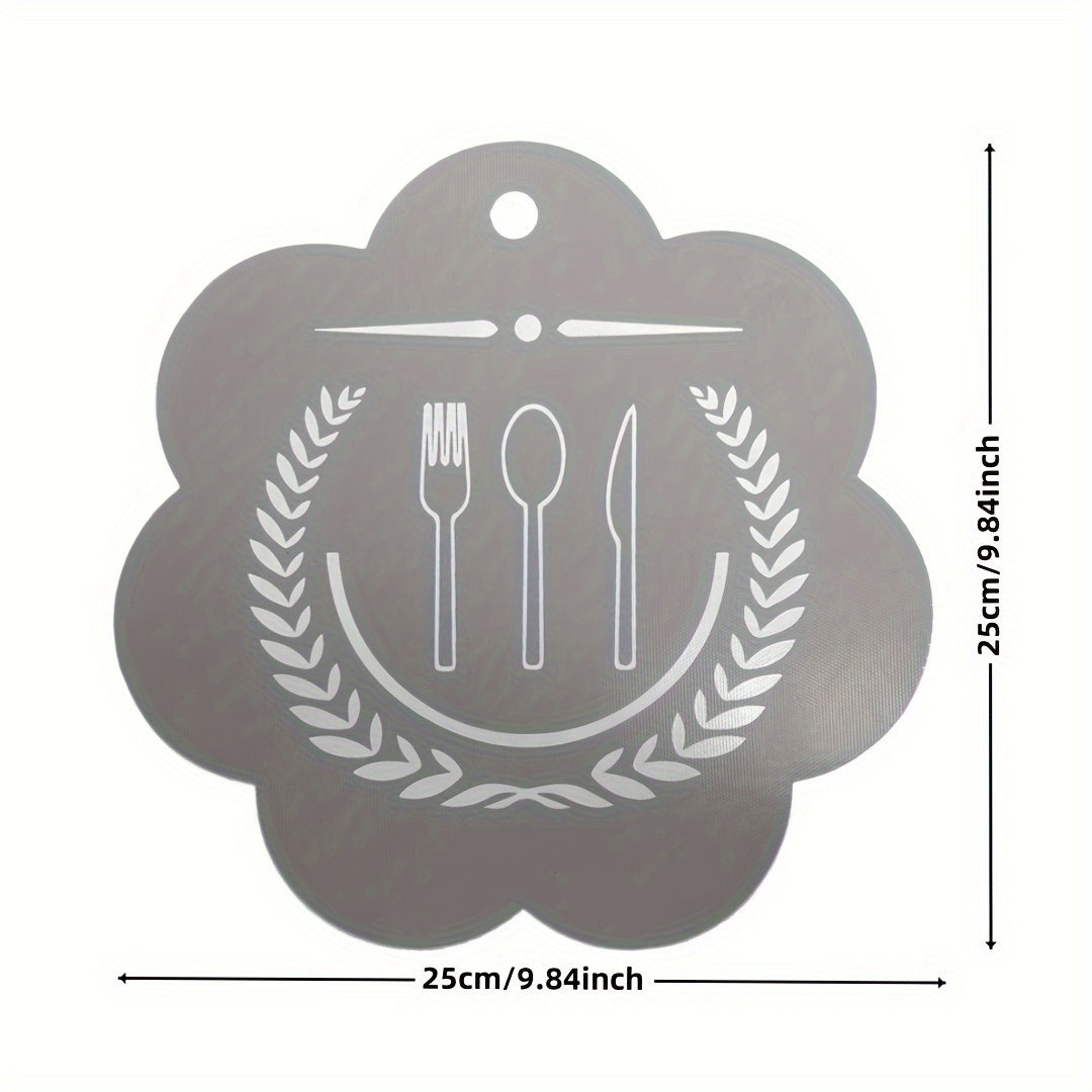 1pc Alfombrilla de Cocina de Inducción de Silicona - Resistente al Calor, Antiadherente, Accesorio de Cocina Fácil de Limpieza para Cocinas de Inducción