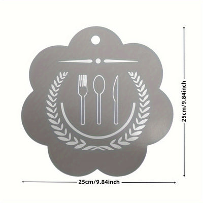 1pc Alfombrilla de Cocina de Inducción de Silicona - Resistente al Calor, Antiadherente, Accesorio de Cocina Fácil de Limpieza para Cocinas de Inducción