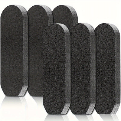 20/40/60 piezas de almohadillas de reemplazo para limpiapies - 120 grano y 180 grano, almohadillas de pedicura removibles gruesas/finas con agarre de silicona suave, base antideslizante para uso en salones y hogares, accesorios de pedicura, superficie te