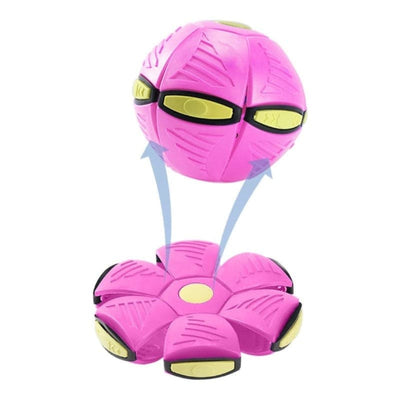 2x1 Pelota voladora para niños y perros - DiscoBall