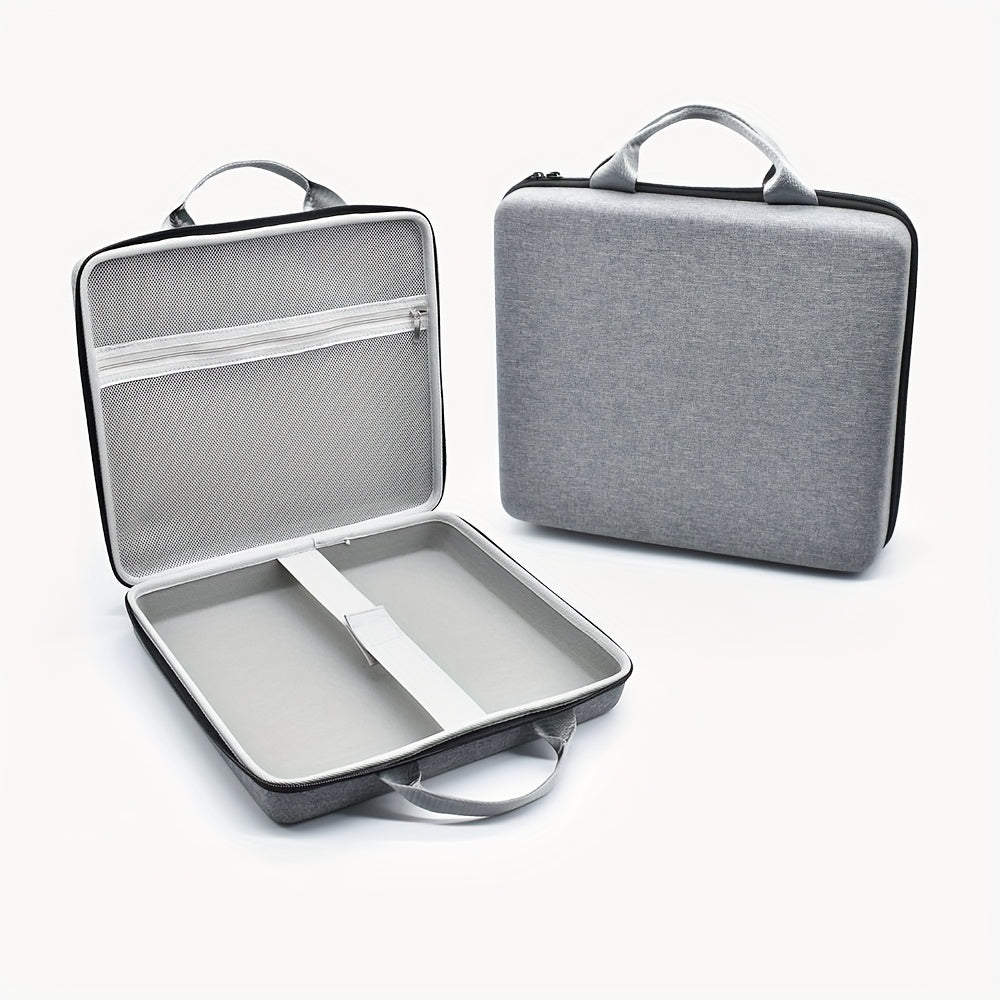 Estuche de protección Starlink Mini - Bolsa de almacenamiento EVA duradera con cierre de correa, gris, organizador portátil para equipo, solo para uso al aire libre, Bolsa de equipo al aire libre | Diseño minimalista | Bolsa de almacenamiento duradera, A