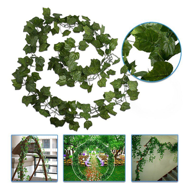Enredadera Decorativa Larga X12 Follaje Artificial Decoración Hogar Jardín RF 409