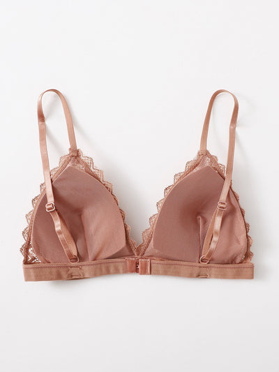Lenceria De Encaje De Vieira, Bralette De Triangulo
