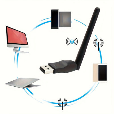 Momotor Amplificador de Señal WiFi - Modelo 2025, Alimentado por USB, Mejora tu WIFI para Hogar, Oficina y Cafeterías, Banda de 2.4GHz