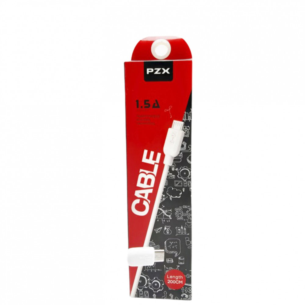 Cable P/Teléfono Micro USB/V8 PZX  S-01 2M