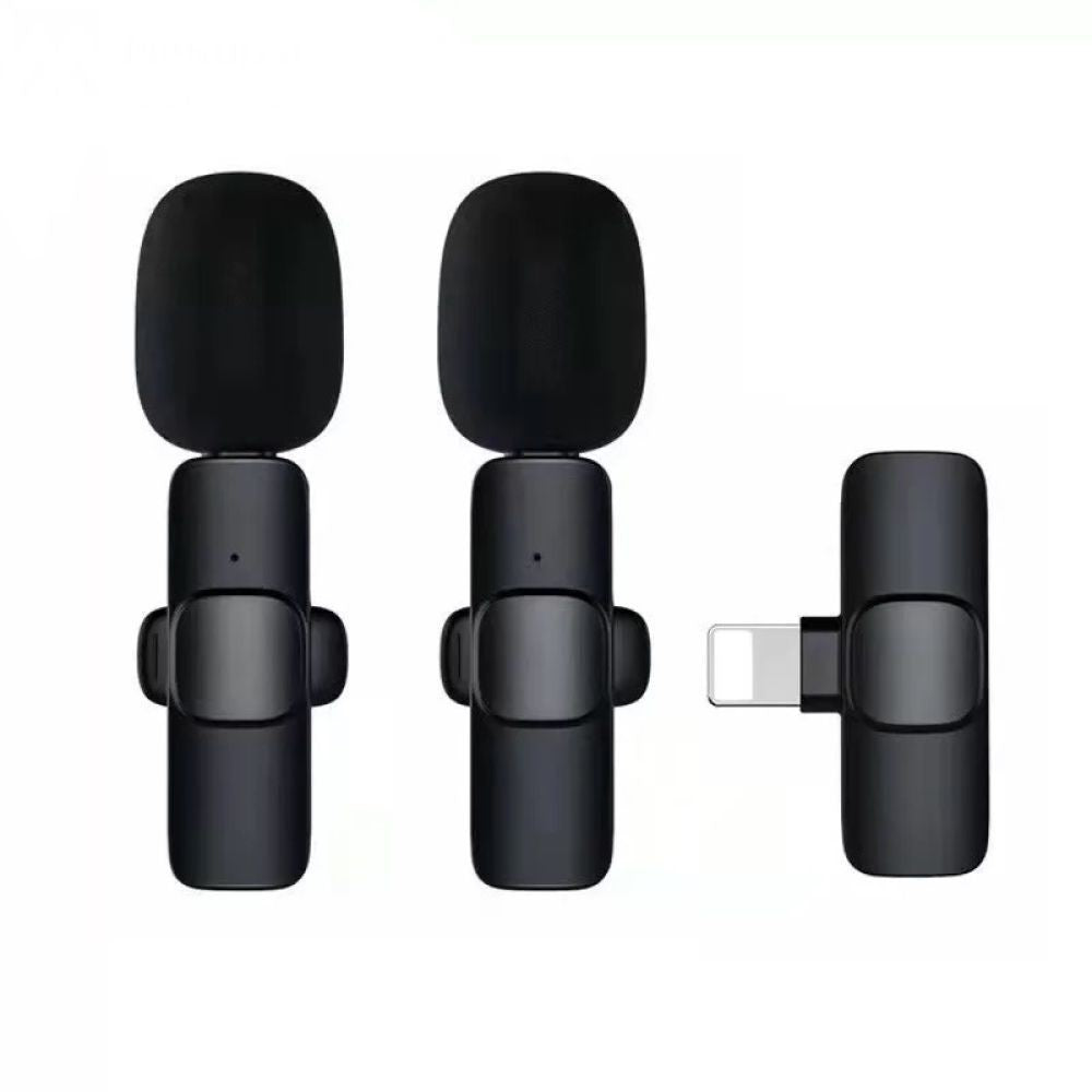 Microfono Inalambrico Recargable Solapa Doble K9