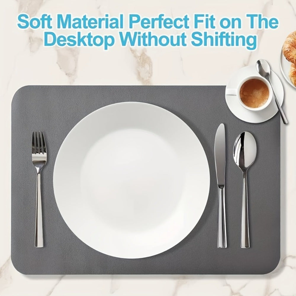 Alfombrilla de cocina ultraabsorbente - Resistente al calor, antideslizante, con respaldo de goma, escondedor de manchas para encimera, ideal para uso doméstico y restaurante, superabsorbente, accesorios para secado de platos y cocina de RV